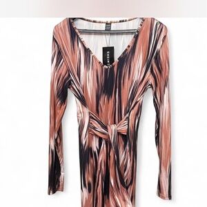 SHEIN Striped Long Sleeve Top